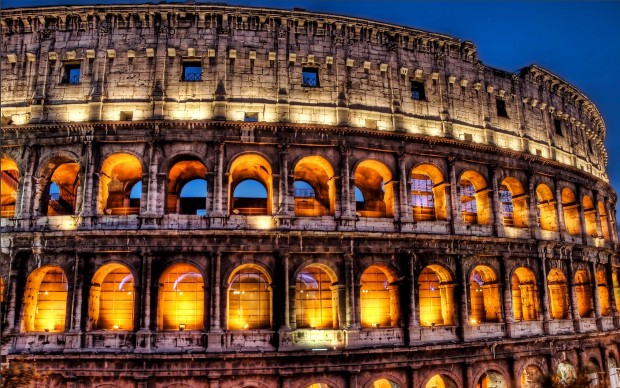 Architecture Colosseum HDR
