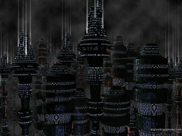 Sci-Fi-Fan - Digital Blasphemy, Gotham 1999